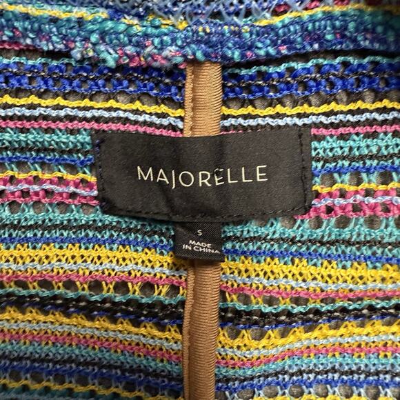 Majorelle Neo Robe Womens Small Colorful Revolve Knit Long Sleeve Kimono - Picture 2 of 6